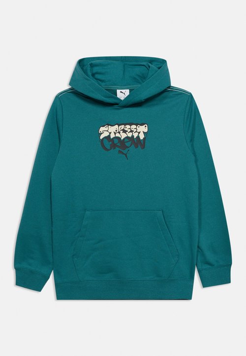 PUMA MID HOODIE UNISEX - Hoodie - emerald ice — foto 3
