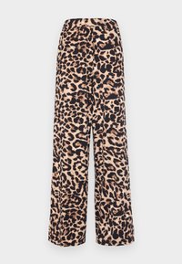 VILEOA RW WIDE - Pantalon classique - black/leo