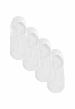 INVISIBLE 4 PACK  - Ponožky do tenisiek - white