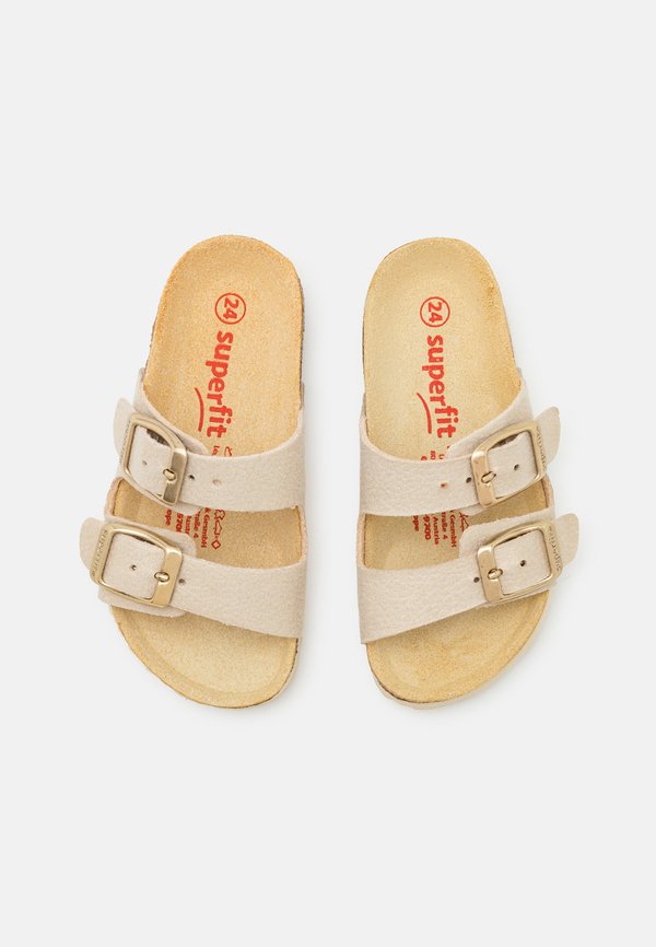 FUSSBETTPANTOFFEL SANDALS - Mules - gold3