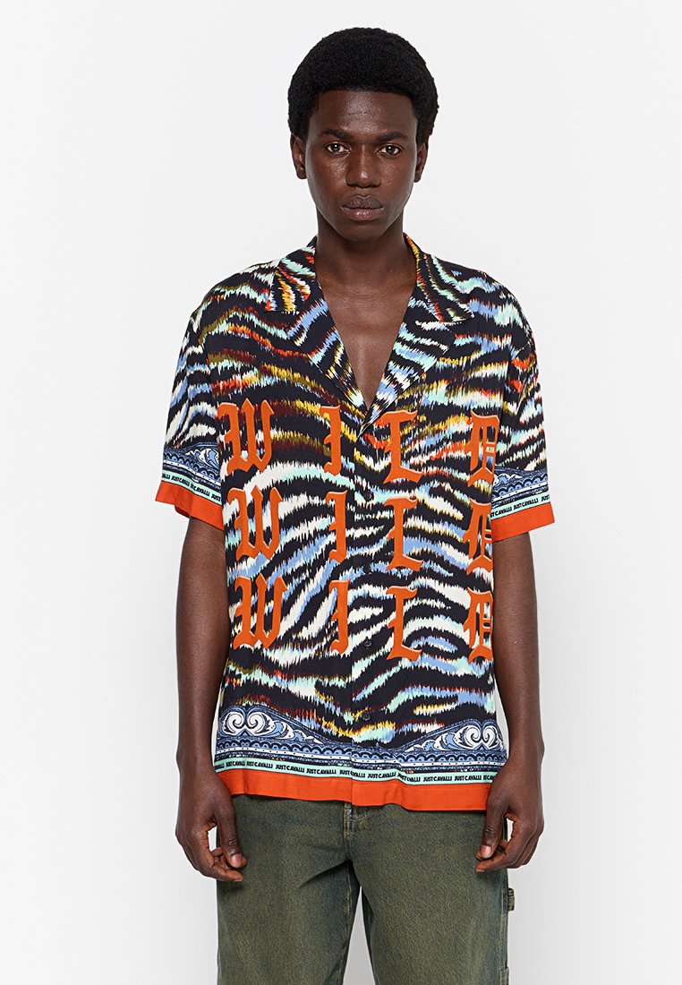 Just Cavalli Overhemd meerkleurig