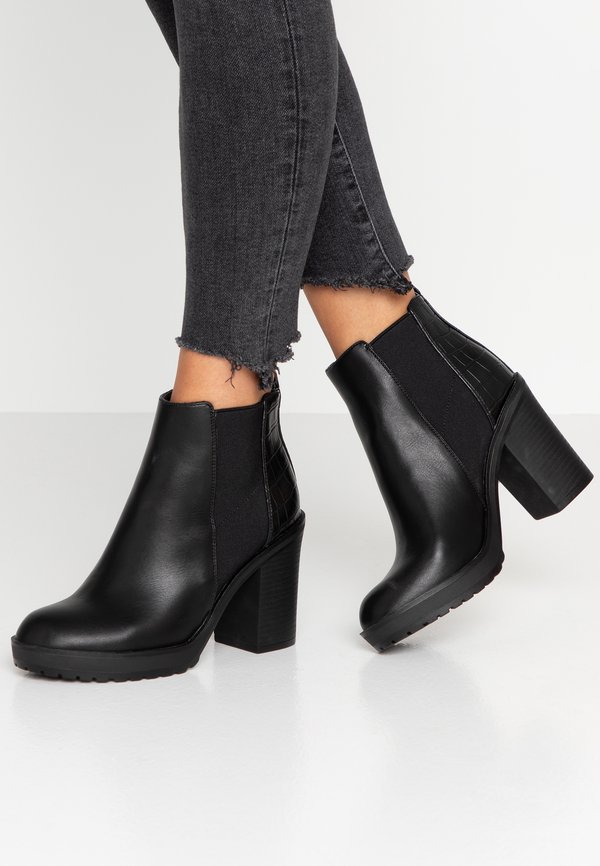 ONLBOO LOOP - High heeled ankle boots