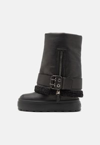 DOUBLE FACE - Μπότες πλατφόρμα - nero