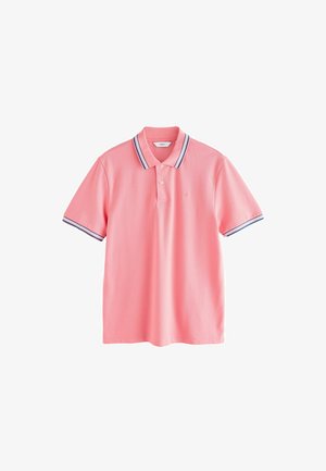 Next, TIPPED REGULAR FIT POLOSHIRT - Poloshirt - coral pink