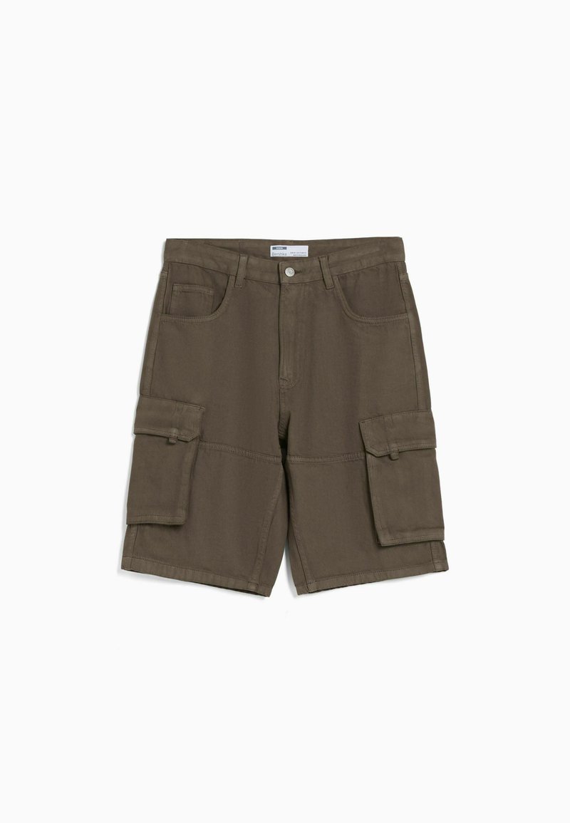 Bershka Jeansshort bruin Bershka Jeansshort bruin