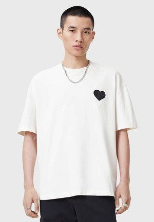 LOVER CREW - T-Shirt basic - ashen white