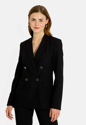 Grain de Malice, VESTE BLAZER DOUBLE BOUTONNAGE - Blazer - noir
