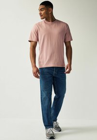 Next REGULAR - Basic póló - mottled pink