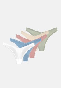 Unselected, beige/pink/blue/white/green