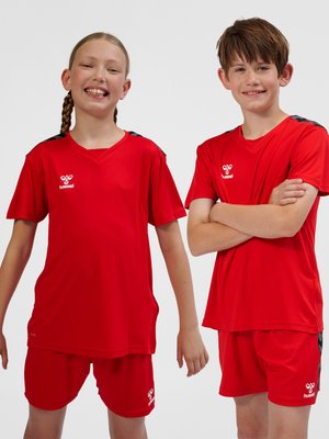 Hummel, AUTHENTIC - Sports T-shirts - true red
