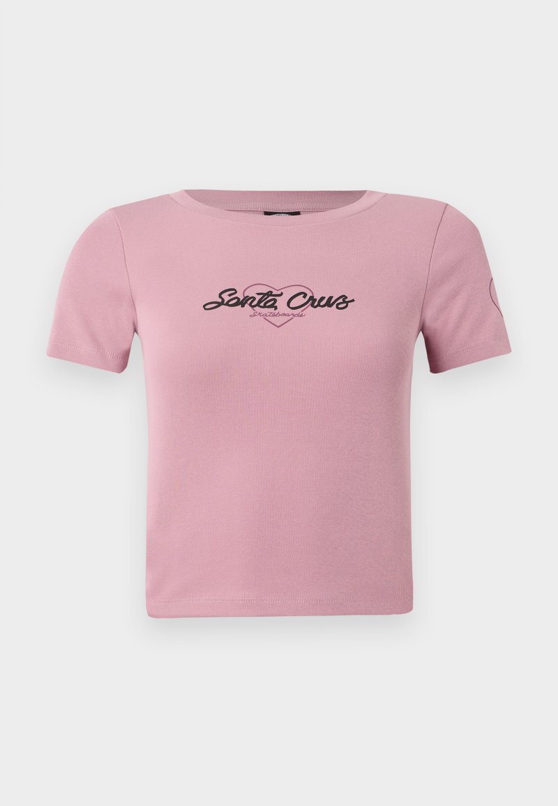 Santa Cruz T-shirt print roze Santa Cruz T-shirt print roze