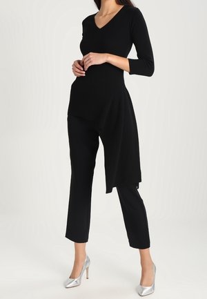 Strickpullover - black