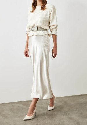 A-lijn rok - silver-coloured