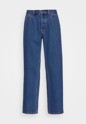 HARDWORK - Straight leg jeans - stone wash indigo