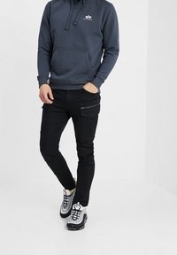 Alpha Industries Jersey con capucha - anthracite