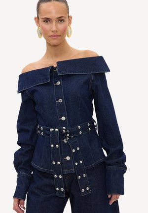 LOAVIES, SEASONS CHANGING - Blusa - blue dark denim