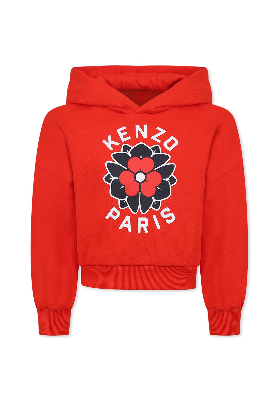 KENZO kids Felpa con cappuccio red/rosso