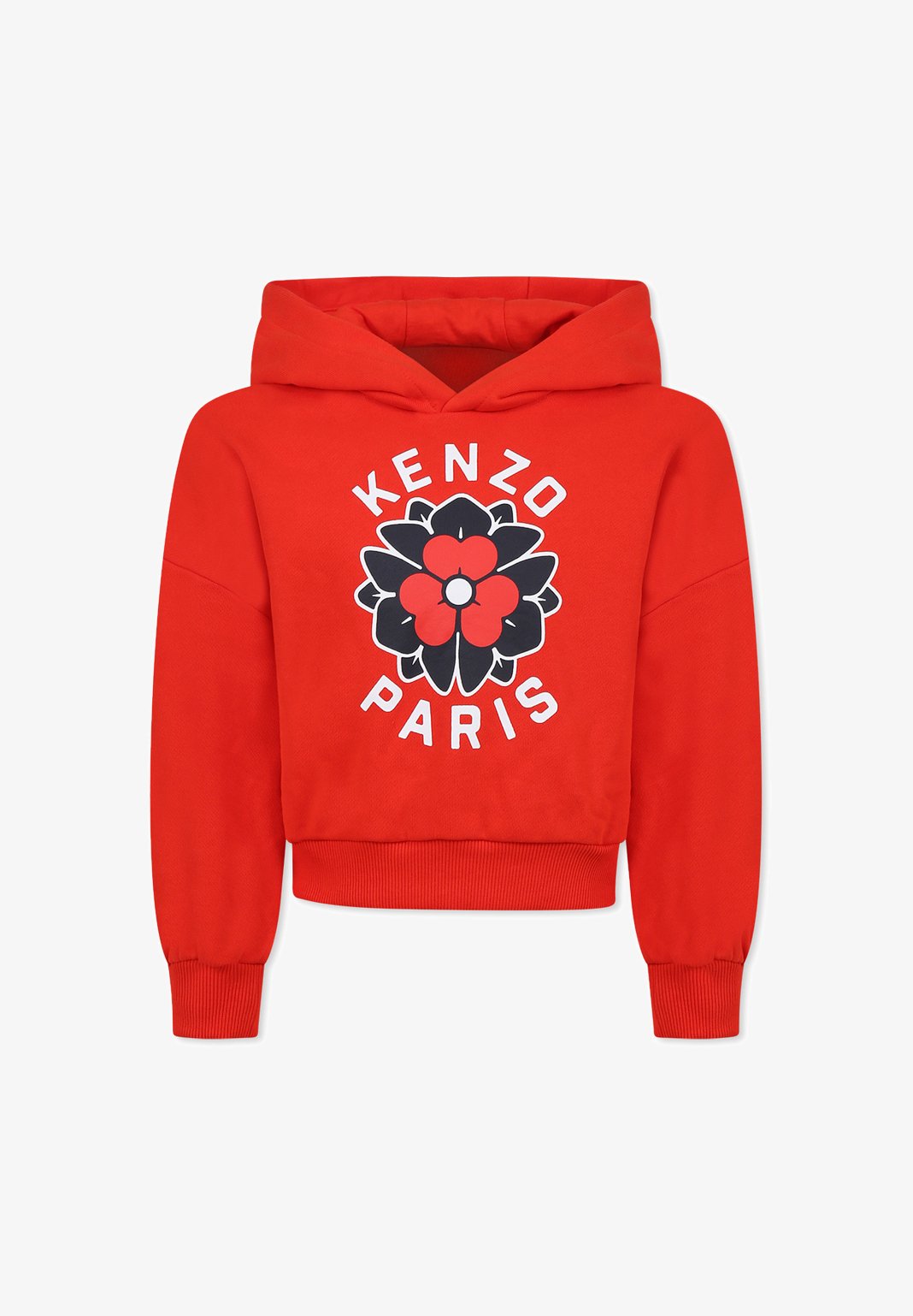 KENZO kids Felpa con cappuccio red/rosso