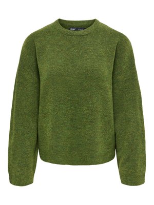 ONLY, ONLSIMONI L/S O-NECK PULLOVER KNT NOOS - Trui - forest night