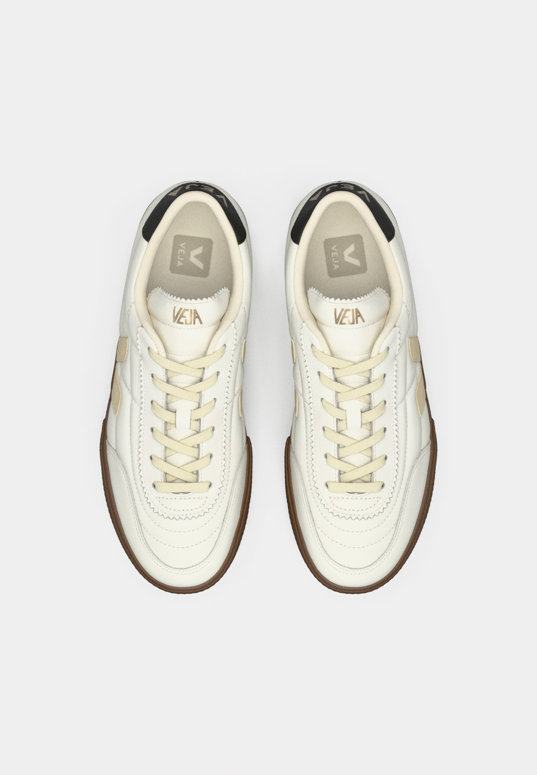 Veja PANENKA - Sneakers laag - white/black/bark/wit - Zalando.nl