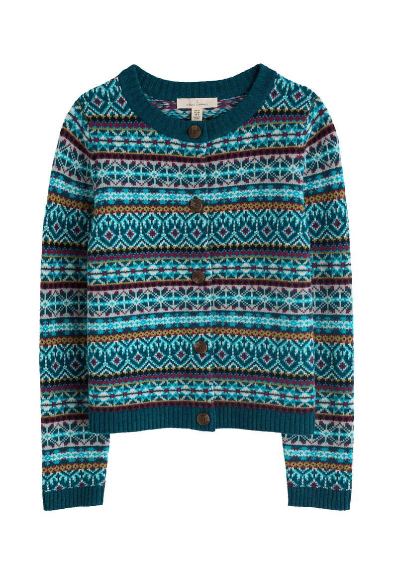 Seasalt Cornwall PERCELLA COVE - Chaqueta de punto - multi open garden ...