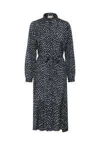 OLINE  - Shirt dress - blue graphic dots