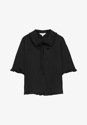 Marks & Spencer, FRILL DETAIL TOP. - Bluse - black