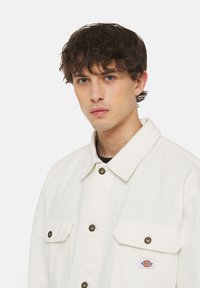 Dickies MADISON - Jeansjacka - white