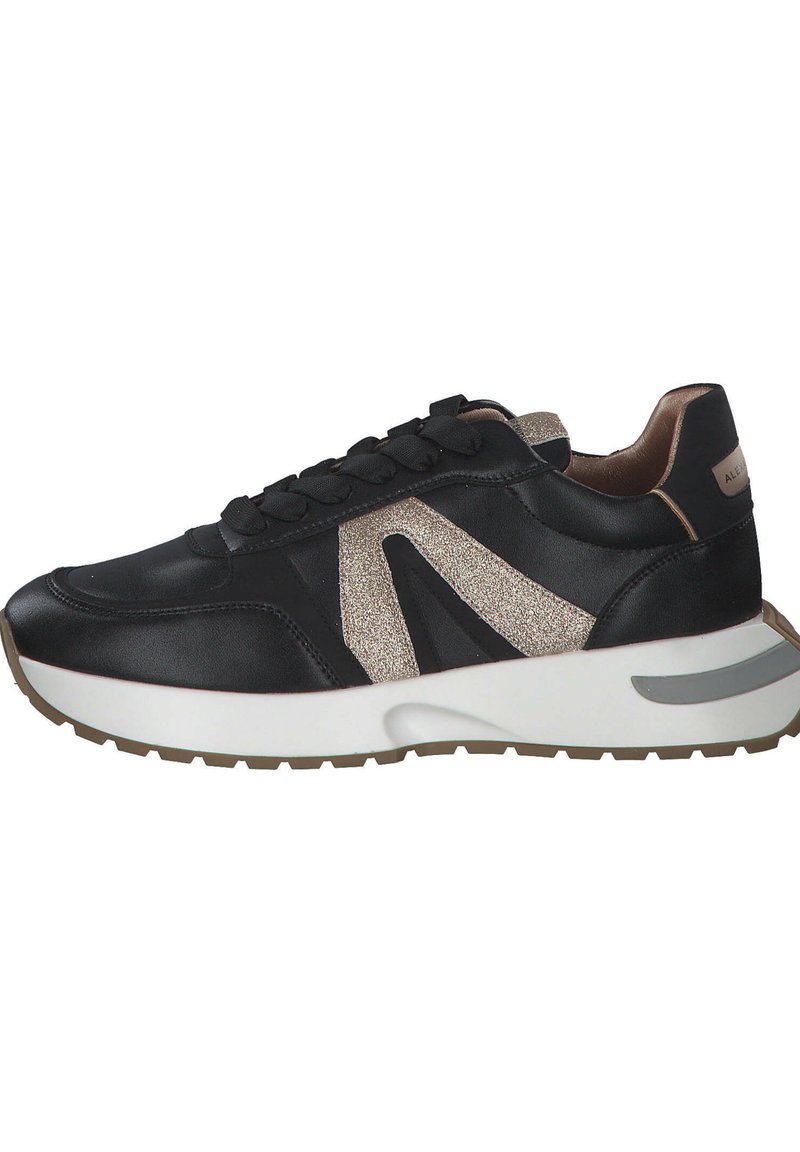 Sneaker Donna ALEXANDER SMITH Hyde S2D In Pelle Bianca, Numero 37, Suola In Gomma, Made In Italy - 3