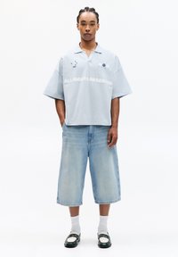 PULL&BEAR - SHORT SLEEVE ALL RIGHTS RESERVED - Polo shirt - blue Thumbnail Image 1
