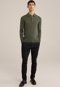 WE Fashion THE MERINO - Poloshirt - green