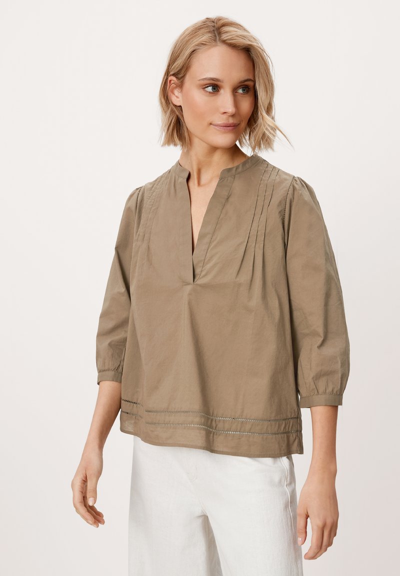 Damen Kleider | s.Oliver Bluse dusty olive/khaki - IT79021 Damen Kleider | s.Oliver Bluse dusty olive/khaki - IT79021