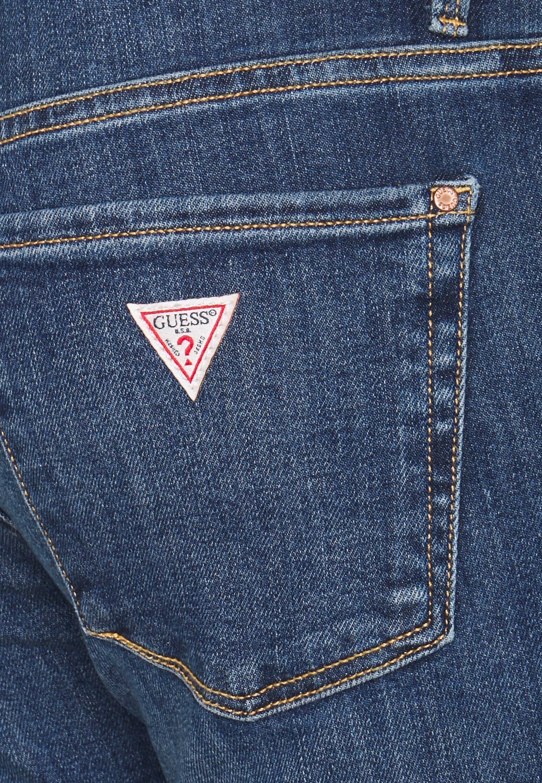 Guess ANNETTE - Jeans Skinny Fit - carrie mid/blu denim - Zalando.it