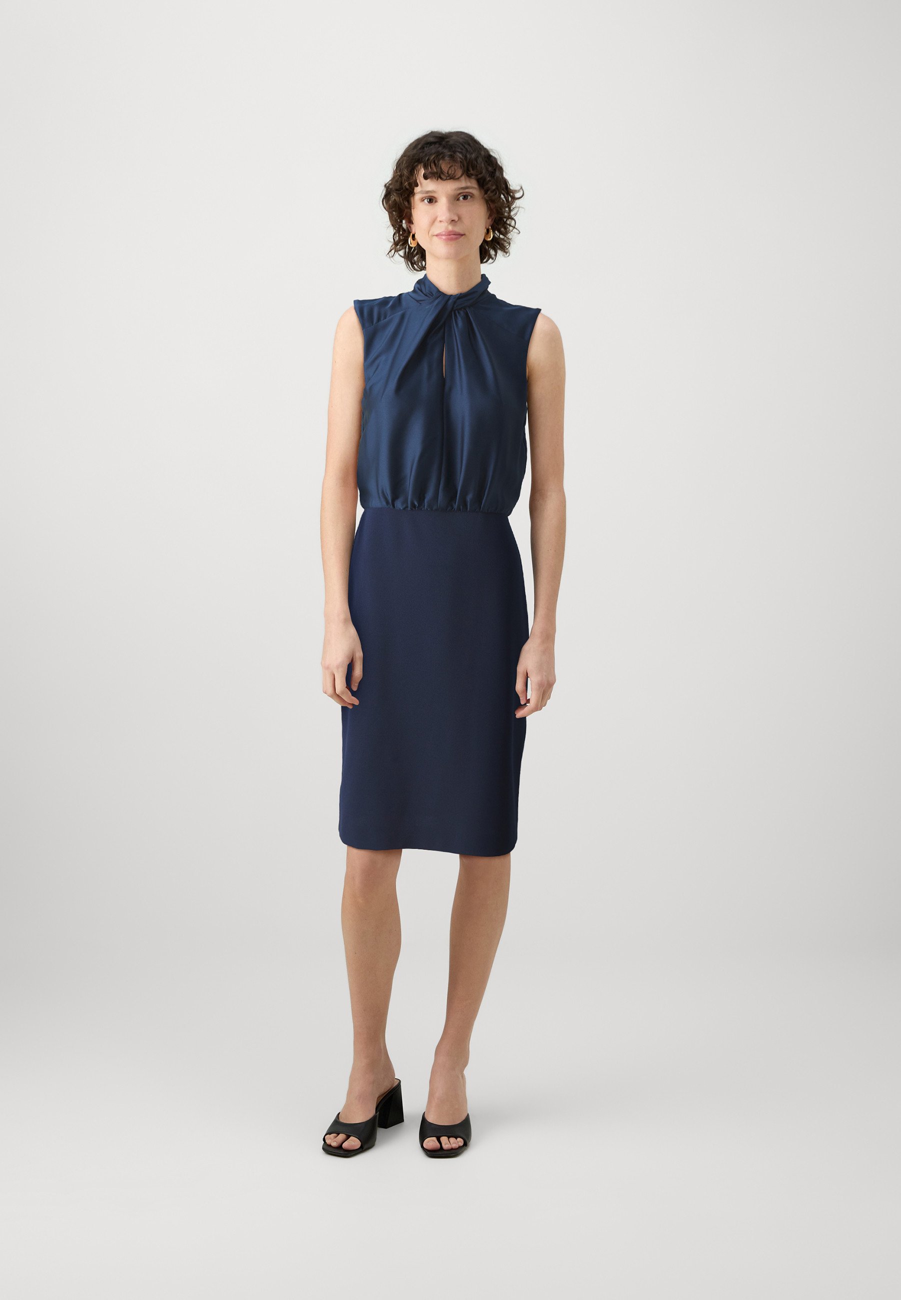 Swing Jersey dress - navy/dark blue - Zalando.co.uk