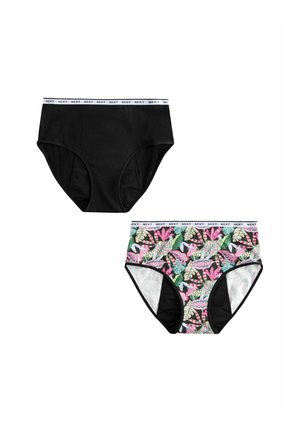 HEAVY FLOW  FULL 2 PACK - Kuukautisalushousut - bright pink print