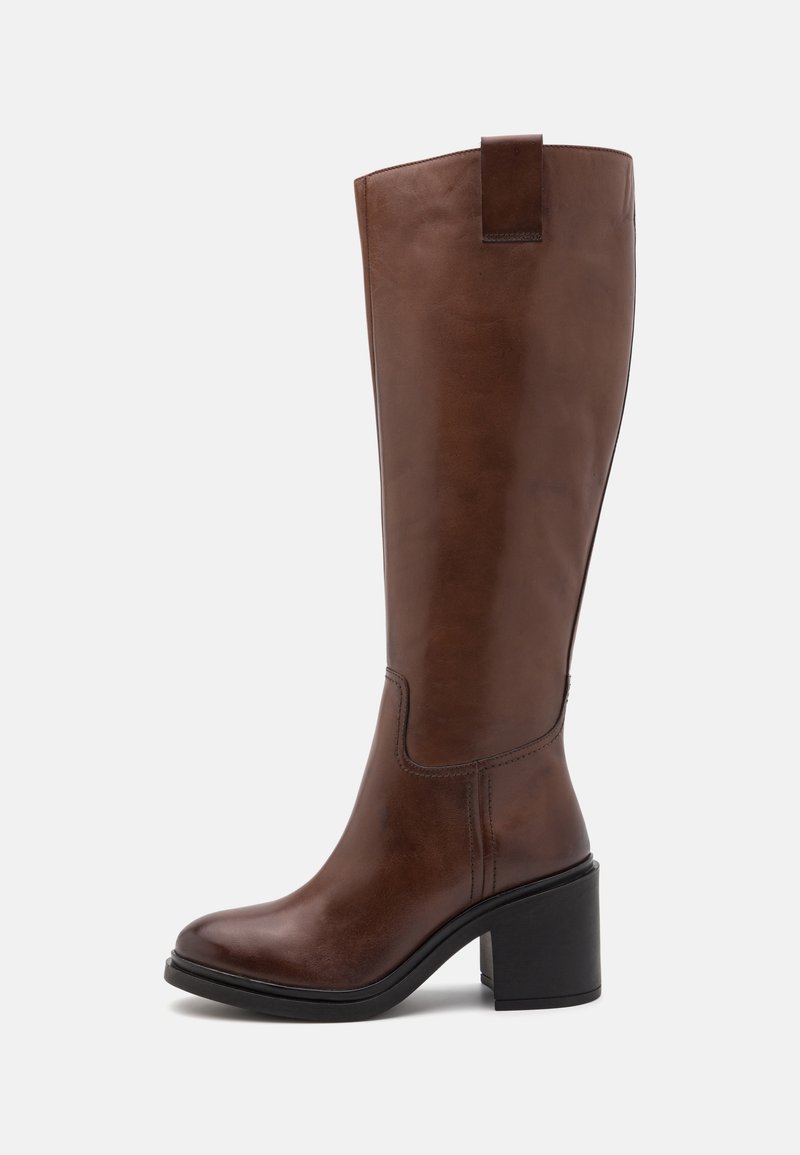 Zign LEATHER - Botas - dark brown