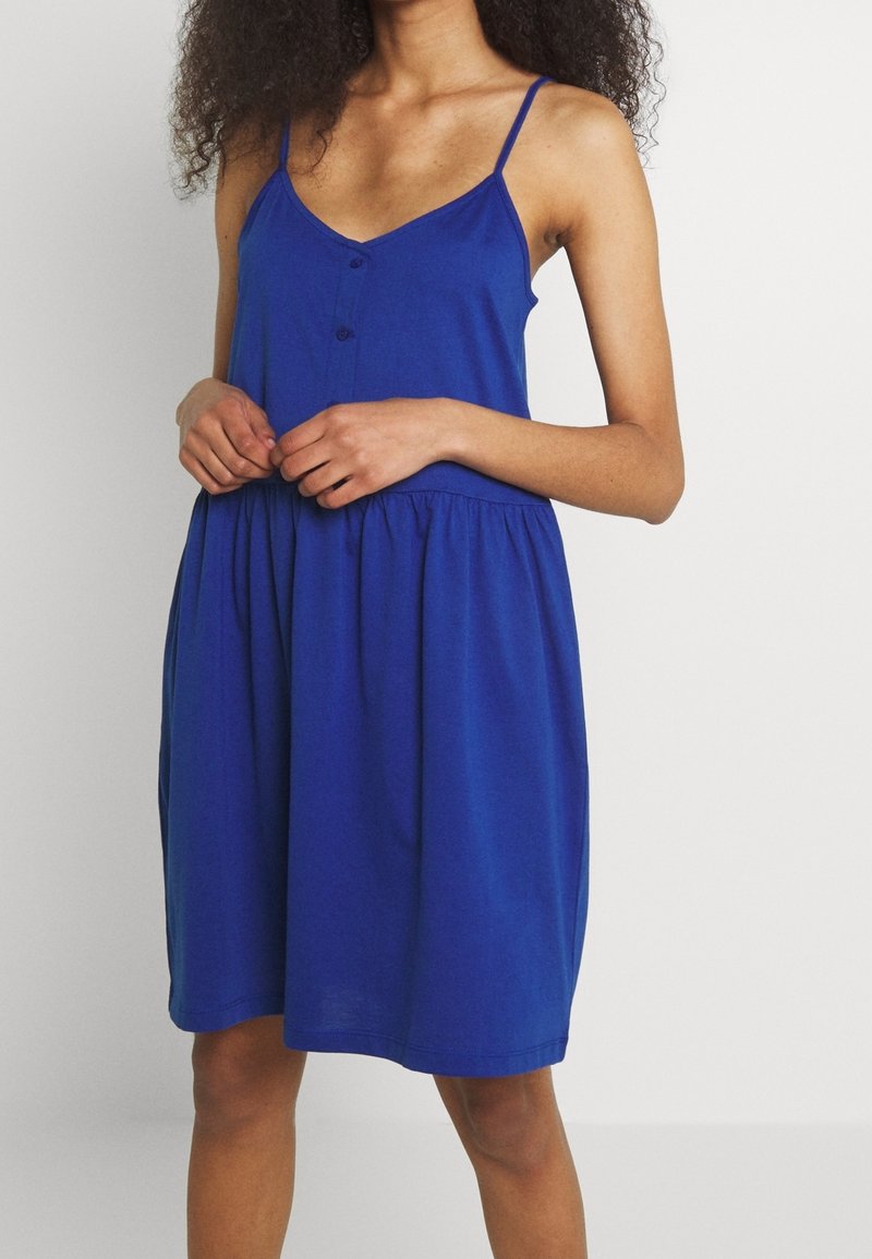 VILA Robe en jersey - royal blue