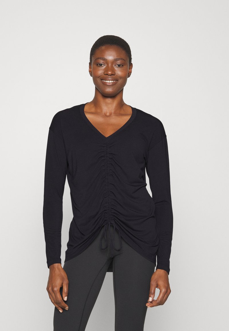 Athleta FASHIONCYA LONG SLEEVE Longsleeve black/zwart Zalando.nl
