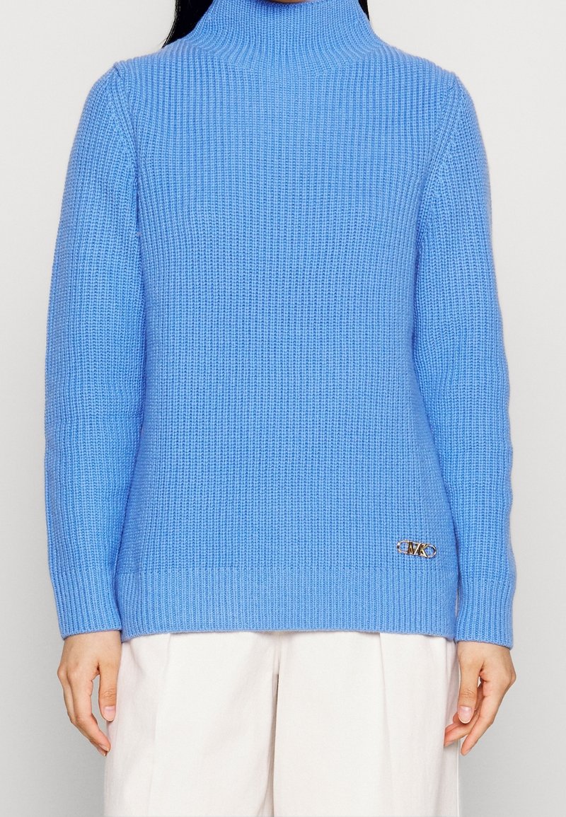 MICHAEL Michael Kors Stickad tröja - light blue