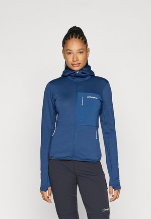 RIDGE-HIKER HOODY - Mikina so zipsom - hale navy