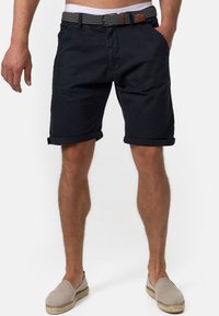 INDICODE JEANS - Shorts - black Immagine in miniatura 1