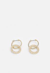 EXALTA HOOP - Korvakorut - gold-coloured/white