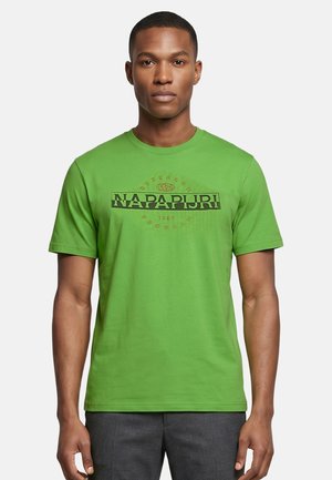 Napapijri, NAPAPIJRI T-SHIRT - T-shirt imprimé - green