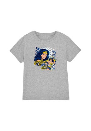 Cotton Soul, DCO POP ART WONDER - Print T-shirt - mottled light grey