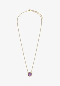 Niet geselecteerd, gold-coloured purple