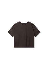 10DAYS Camiseta estampada - chocolate