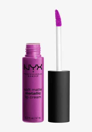 NYX Professional Makeup SOFT MATTE METALLIC LIP CREAM - Gloss - seoul