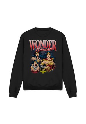 Cotton Soul, WONDER WOMAN MODERN BOOTLEG - Sweatshirt - black