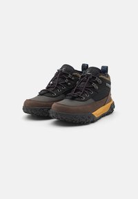 Timberland GREENSTRIDE MOTION 6 LACE UP UNISEX - Zapatillas altas - black/brown