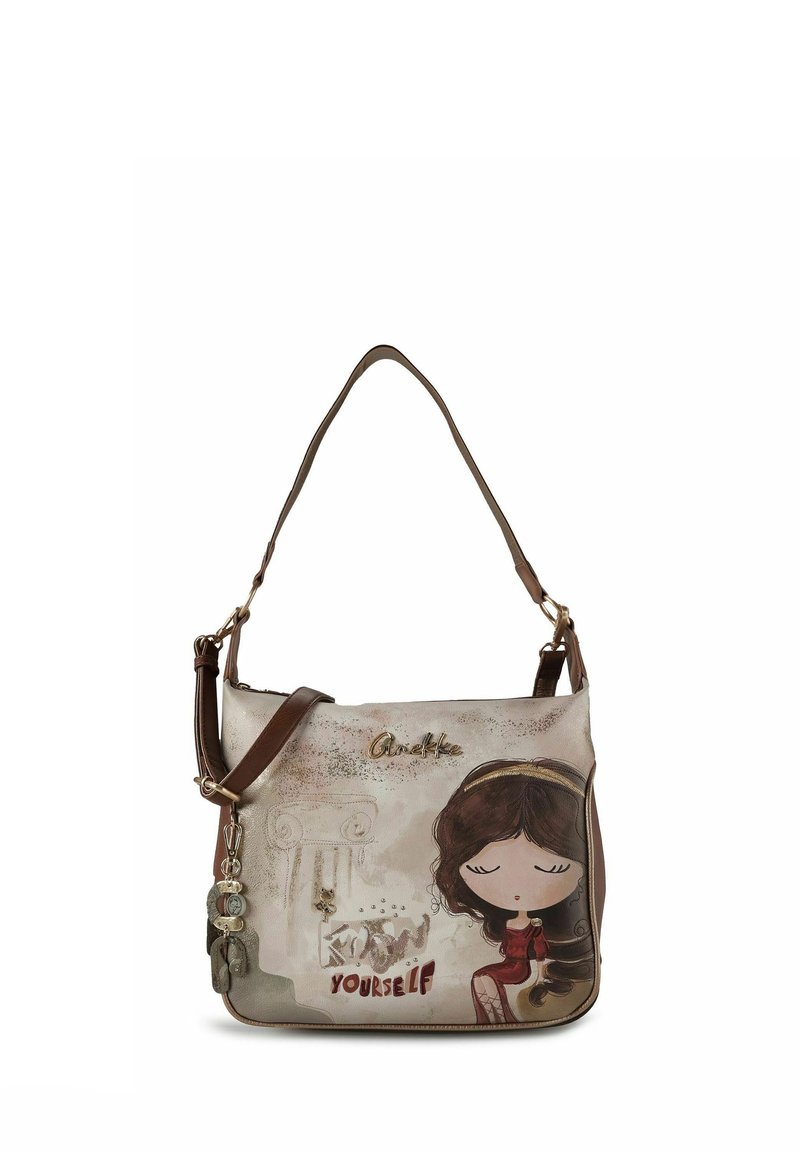 Sac à Dos Anekke Hollywood - Multicolore Beige Marron - Neuf Avec Poussière Et Charme